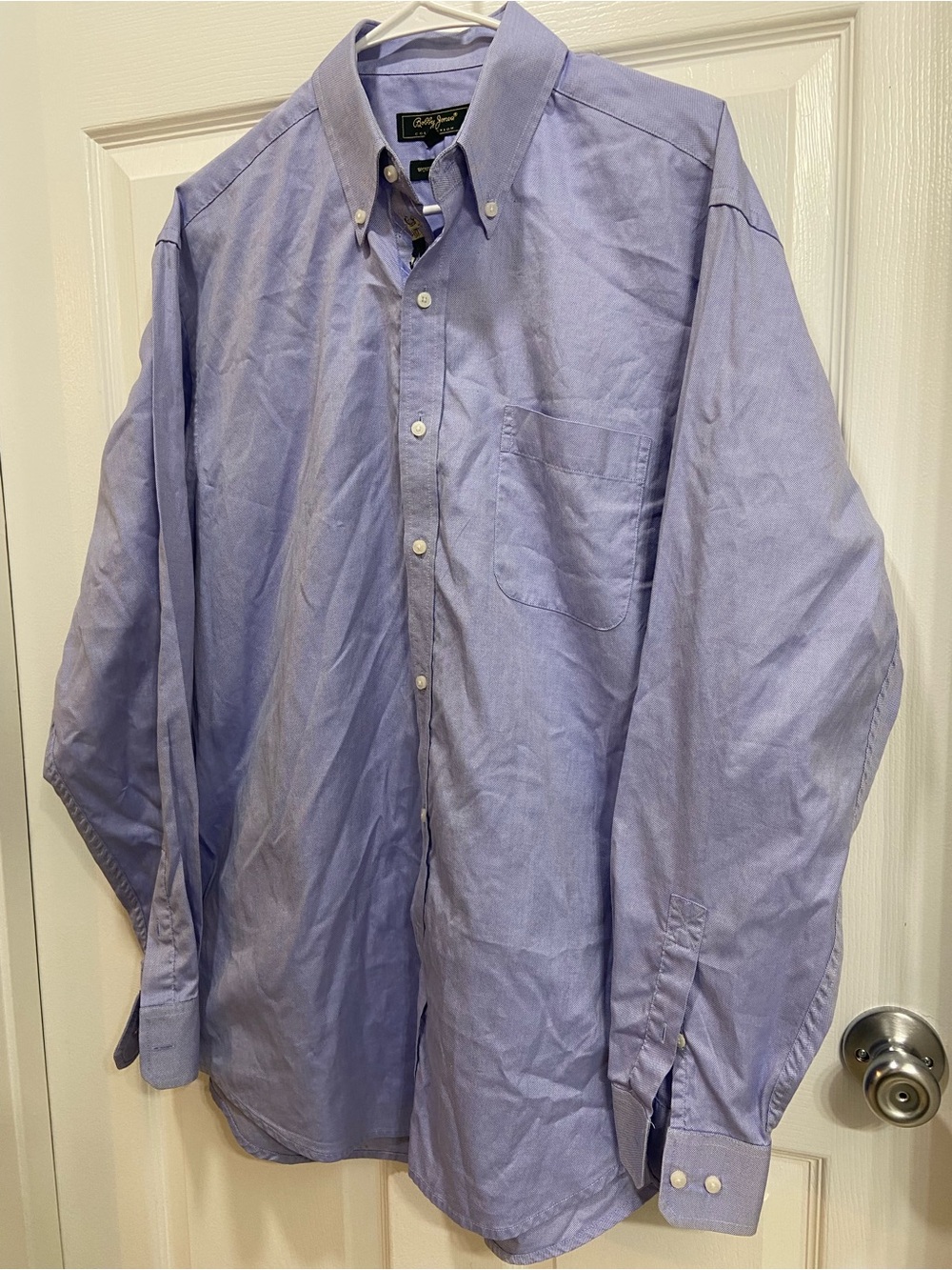 Vintage Bobby Jones Collection Button Down Embroidered Golf Placket Size L